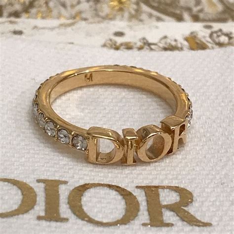 dior ring goud dames|dior gold rings.